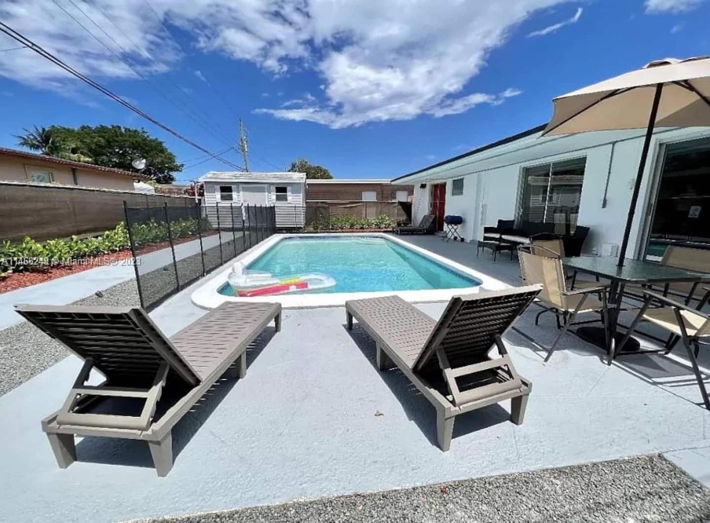 Tropical Villa Pool Courtyard & Garden View Fort Lauderdale Buitenkant foto