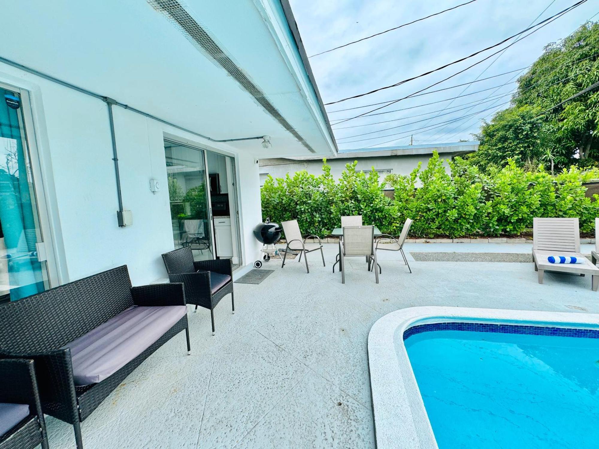 Tropical Villa Pool Courtyard & Garden View Fort Lauderdale Buitenkant foto